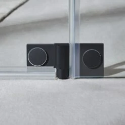 Sprinz Omega Black Edition Pendeltür Oder Tür 100 X 100 X 200 Cm -Moderne Duschtüren Verkäufe hersteller sprinz omega tuer mit seitenwand 3407714