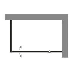 HSK Aperto Pro Drehtür Pendelbar An Nebenteil Für Seitenwand 90 Cm, Anschlag Rechts -Moderne Duschtüren Verkäufe hsk duschkabinen aperto pro drehtuer seitenwand 4687847