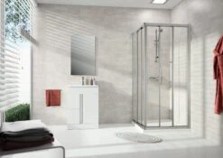 HÜPPE Alpha 2 Vollgerahmt 4-Eck Gleittüreckeinstieg 3-teilig, 75/75 X 200 Cm, Glas Mit Anti-Plaque -Moderne Duschtüren Verkäufe hueppe alpha 2 gleittuereckeinstieg 3 teilig 9297689