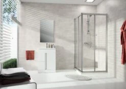 HÜPPE Alpha 2 Vollgerahmt 4-Eck Gleittüreckeinstieg 2-teilig, 75/90 X 190 Cm, Glas Mit Anti-Plaque -Moderne Duschtüren Verkäufe hueppe alpha 2 gleittuereckeinstieg teilig vollgerahmt 9308624