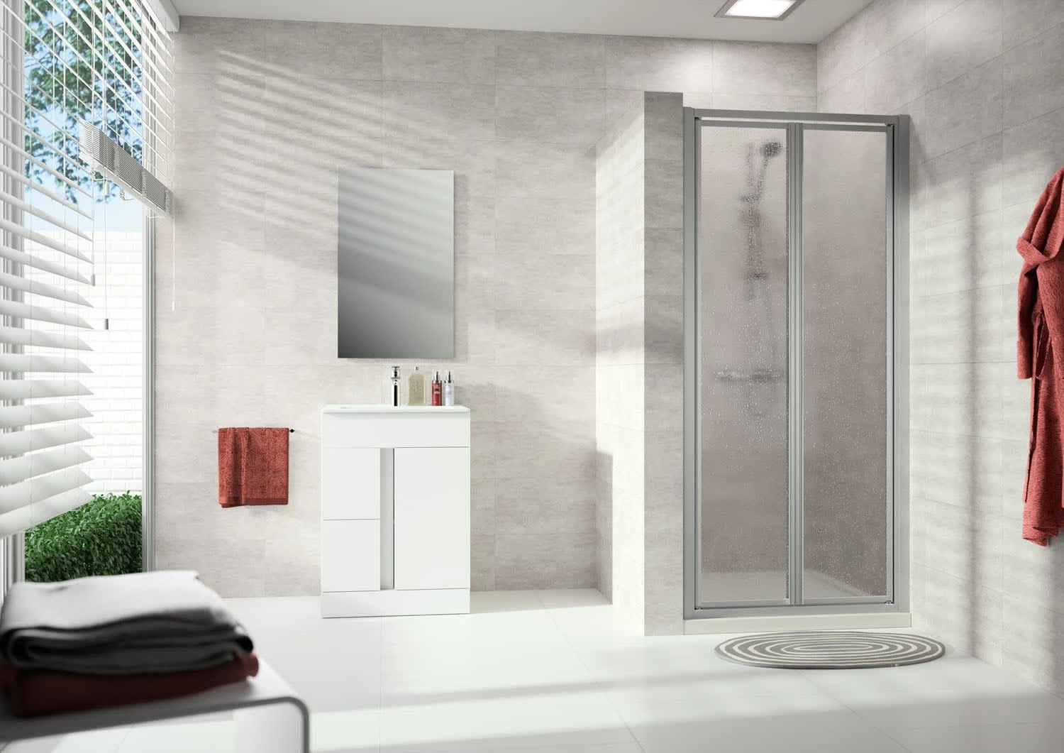 HÜPPE Alpha 2 Vollgerahmt 4-Eck Pendeltür, 60-120 X 120-200 Cm, Kunstglas 4 HÜPPE Alpha 2 Vollgerahmt 4-Eck Pendeltür, 60-120 X 120-200 Cm, Kunstglas – Bild 2