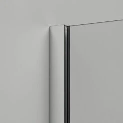 HÜPPE Design Pure U-Kabine Mit 2 Schwingfalttüren, Maßanfertigung, Glas Mit Anti-Plaque, Mit Komfortgriff