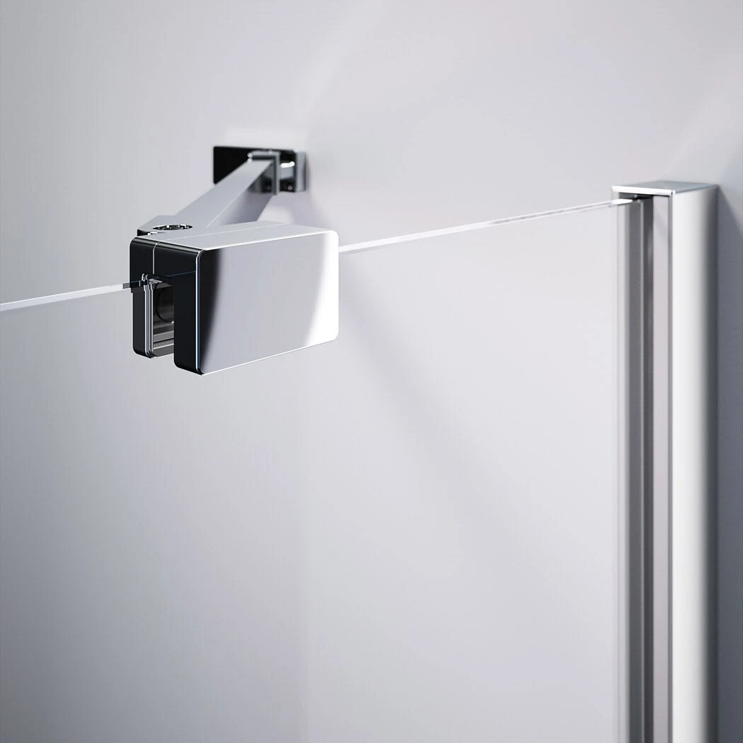 HÜPPE Design Pure 4-Eck Schwingfalttür 100 X 200 Cm, Rechtsbefestigung, Glas Ohne Anti-Plaque 8 HÜPPE Design Pure 4-Eck Schwingfalttür 100 X 200 Cm, Rechtsbefestigung, Glas Ohne Anti-Plaque – Bild 6