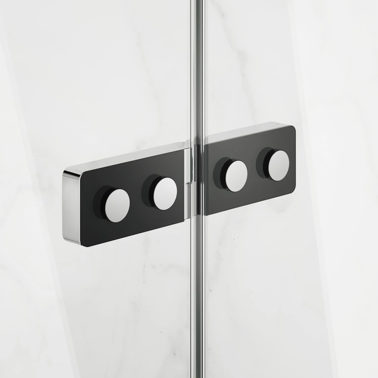 HÜPPE Design Pure 4-Eck Schwingfalttür 100 X 200 Cm, Rechtsbefestigung, Glas Ohne Anti-Plaque 12 HÜPPE Design Pure 4-Eck Schwingfalttür 100 X 200 Cm, Rechtsbefestigung, Glas Ohne Anti-Plaque – Bild 10