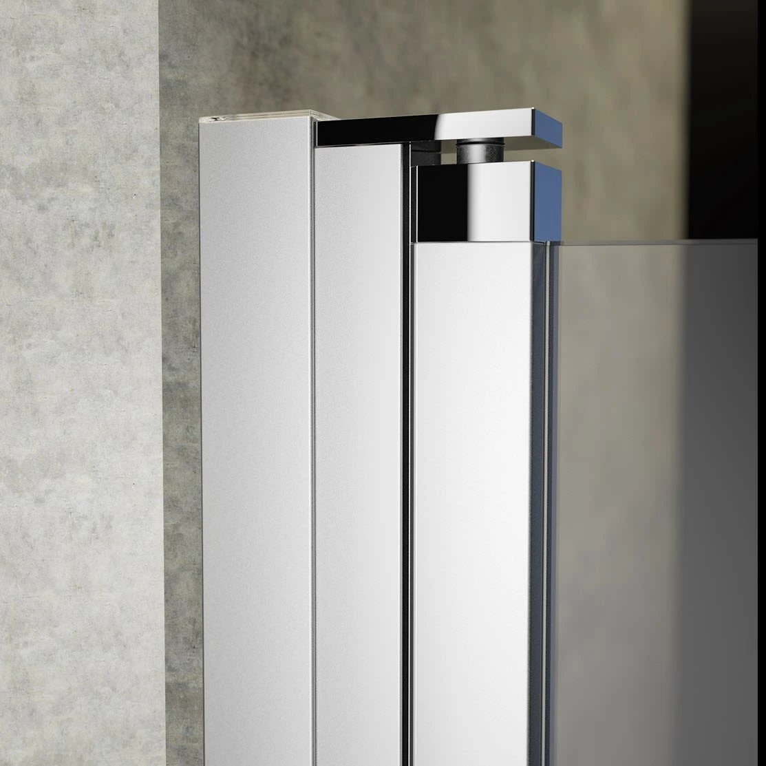 HÜPPE Design Pure 4-Eck Schwingtür 100 X 200 Cm, Glas Ohne Anti-Plaque 9 HÜPPE Design Pure 4-Eck Schwingtür 100 X 200 Cm, Glas Ohne Anti-Plaque – Bild 7