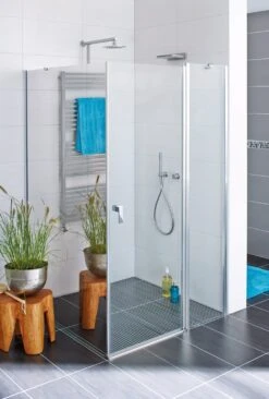 HÜPPE Design Pure 4-Eck Schwingtür Mit Festem Segment 80 X 190 Cm, Glas Ohne Anti-Plaque 12 HÜPPE Design Pure 4-Eck Schwingtür Mit Festem Segment 80 X 190 Cm, Glas Ohne Anti-Plaque -Moderne Duschtüren Verkäufe hueppe design pure teilgerahmt schwingtuer mit 8809079