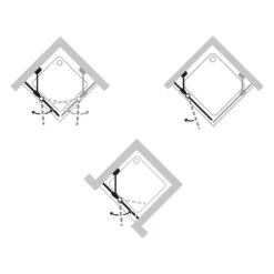 HÜPPE Design Pure 4-Eck Schwingtür Mit Festem Segment 80 X 190 Cm, Glas Ohne Anti-Plaque 15 HÜPPE Design Pure 4-Eck Schwingtür Mit Festem Segment 80 X 190 Cm, Glas Ohne Anti-Plaque -Moderne Duschtüren Verkäufe hueppe design pure teilgerahmt schwingtuer mit 8858660