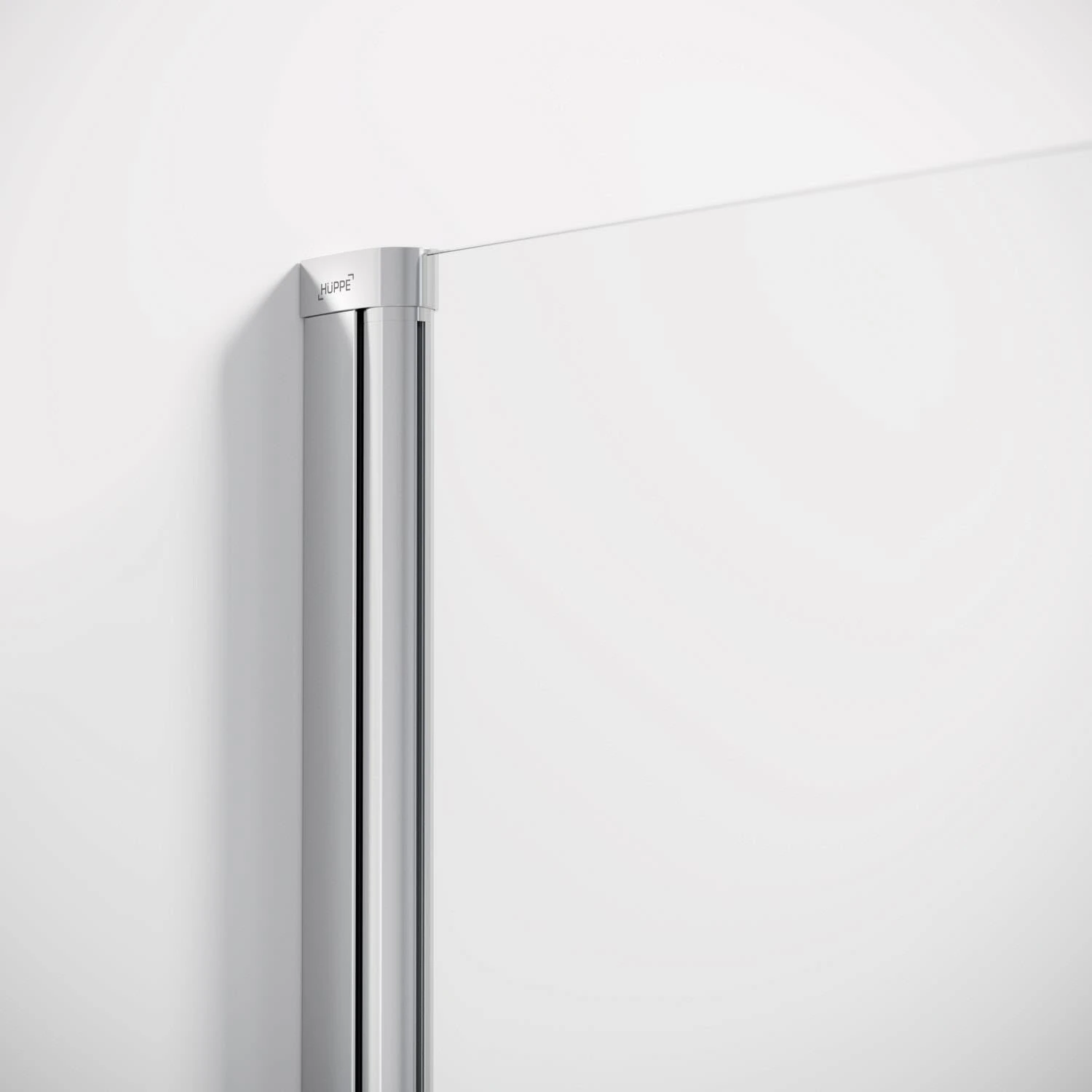 HÜPPE Solva Teilgerahmt 5-Eck Schwingtür 1-flüglig Links Mit 2x Festteil 100/100 X 200 Cm, Glas Ohne Anti-Plaque 4 HÜPPE Solva Teilgerahmt 5-Eck Schwingtür 1-flüglig Links Mit 2x Festteil 100/100 X 200 Cm, Glas Ohne Anti-Plaque – Bild 2