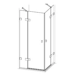 HÜPPE SolvaPro Schwingtüreckeinstieg Mit Festen Segmenten 120,1-150 X 120-200 Cm, Mit Anti-Plaque 10 HÜPPE SolvaPro Schwingtüreckeinstieg Mit Festen Segmenten 120,1-150 X 120-200 Cm, Mit Anti-Plaque -Moderne Duschtüren Verkäufe hueppe solvapro rahmenlos schwingtuereckeinstieg mit festen 8293414