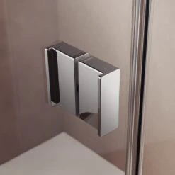 HÜPPE SolvaPro Schwingtür Mit Festem Segment Für Seitenwand Und Nische 70-120 X 120-200 Cm, Mit Anti-Plaque -Moderne Duschtüren Verkäufe hueppe solvapro teilgerahmt schwingtuer mit festem 8100394