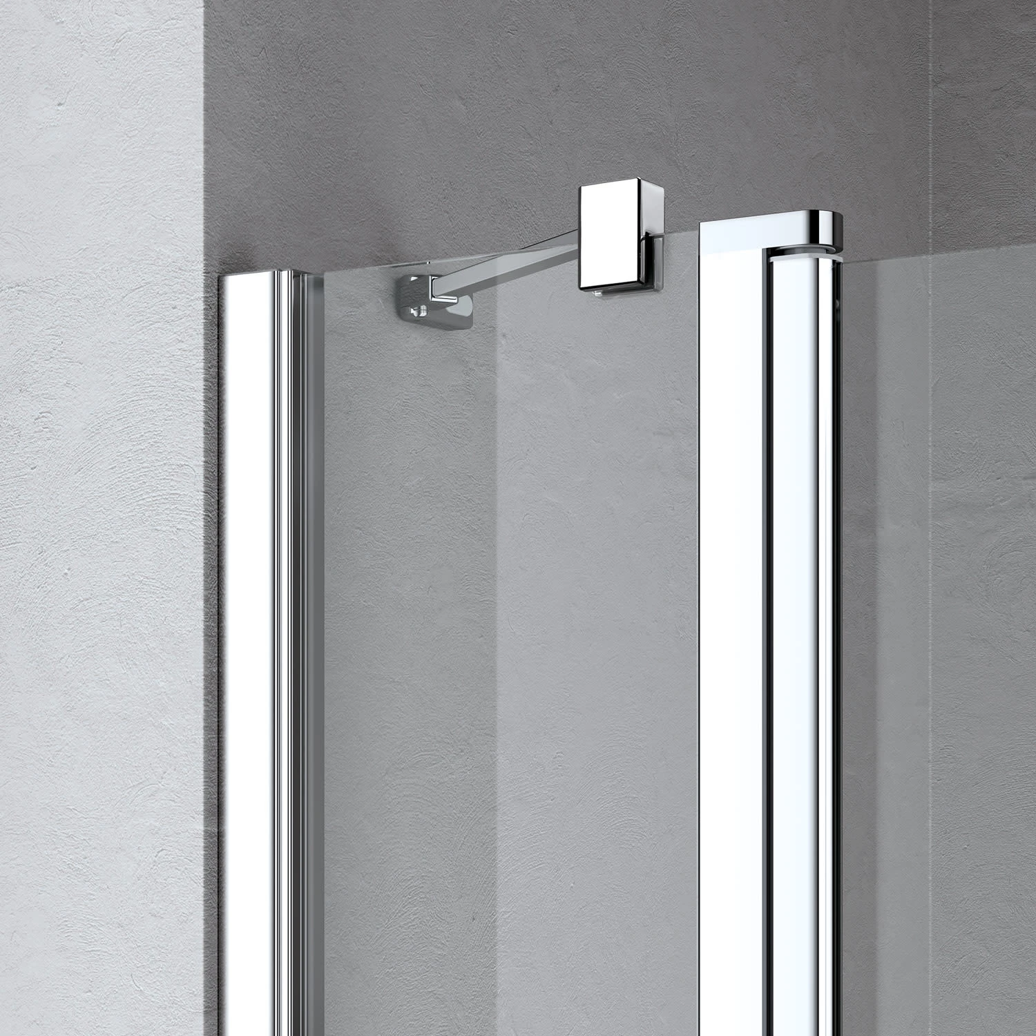 Kermi Liga U-Form Pendel Falttüren Mit Festfeldern 90 X 75 Cm Für Duschwanne 4 Kermi Liga U-Form Pendel Falttüren Mit Festfeldern 90 X 75 Cm Für Duschwanne – Bild 2