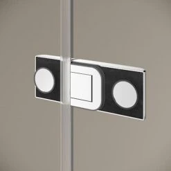 Kermi MENA Eckeinstieg Pendeltür 123 Cm Halbteil Rechts -Moderne Duschtüren Verkäufe kermi duschkabinen serie mena eckeinstieg halbteile 5020151