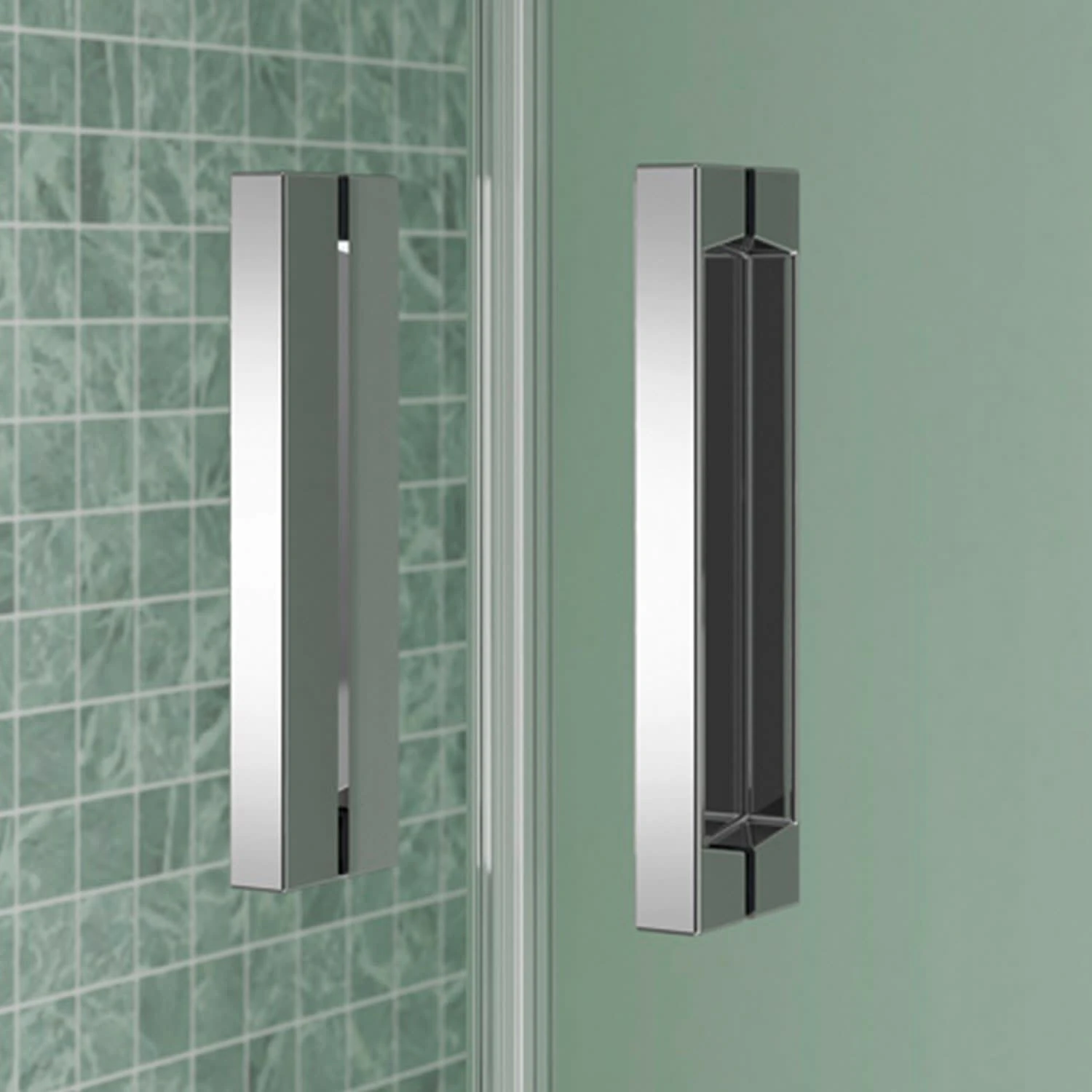 Koralle SL450 Eckdusche Pendeltür Rechts, Typ EPWBOS R 100, 100 X 200 Cm, Bodengleich 5 Koralle SL450 Eckdusche Pendeltür Rechts, Typ EPWBOS R 100, 100 X 200 Cm, Bodengleich – Bild 3