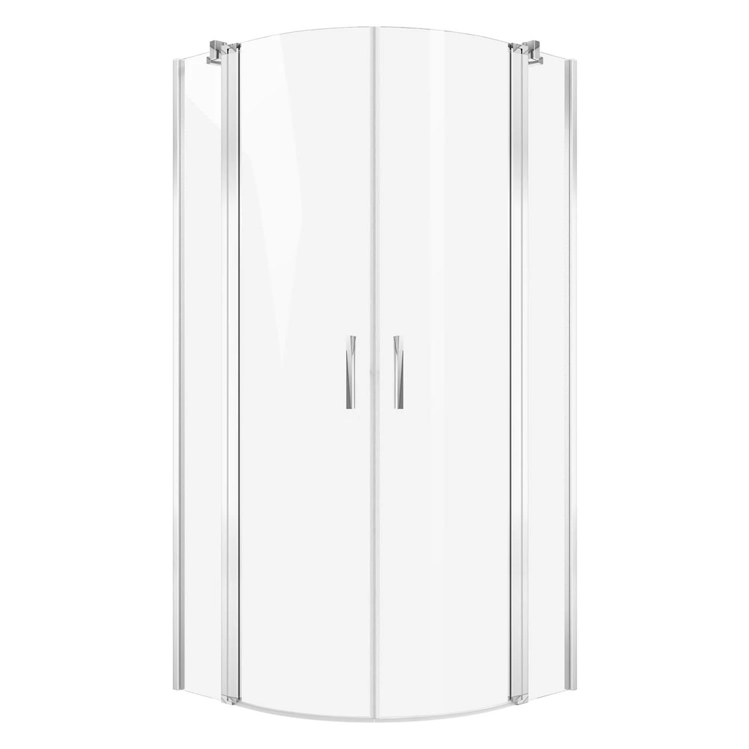 Koralle SL450 Viertelkreis Pendeltür Mit Festteil Rechts, Typ VPFBOS R 80, 80 X 200 Cm, R= 55 Cm, Bodengleich, Mit GlasPlus 4 Koralle SL450 Viertelkreis Pendeltür Mit Festteil Rechts, Typ VPFBOS R 80, 80 X 200 Cm, R= 55 Cm, Bodengleich, Mit GlasPlus – Bild 2