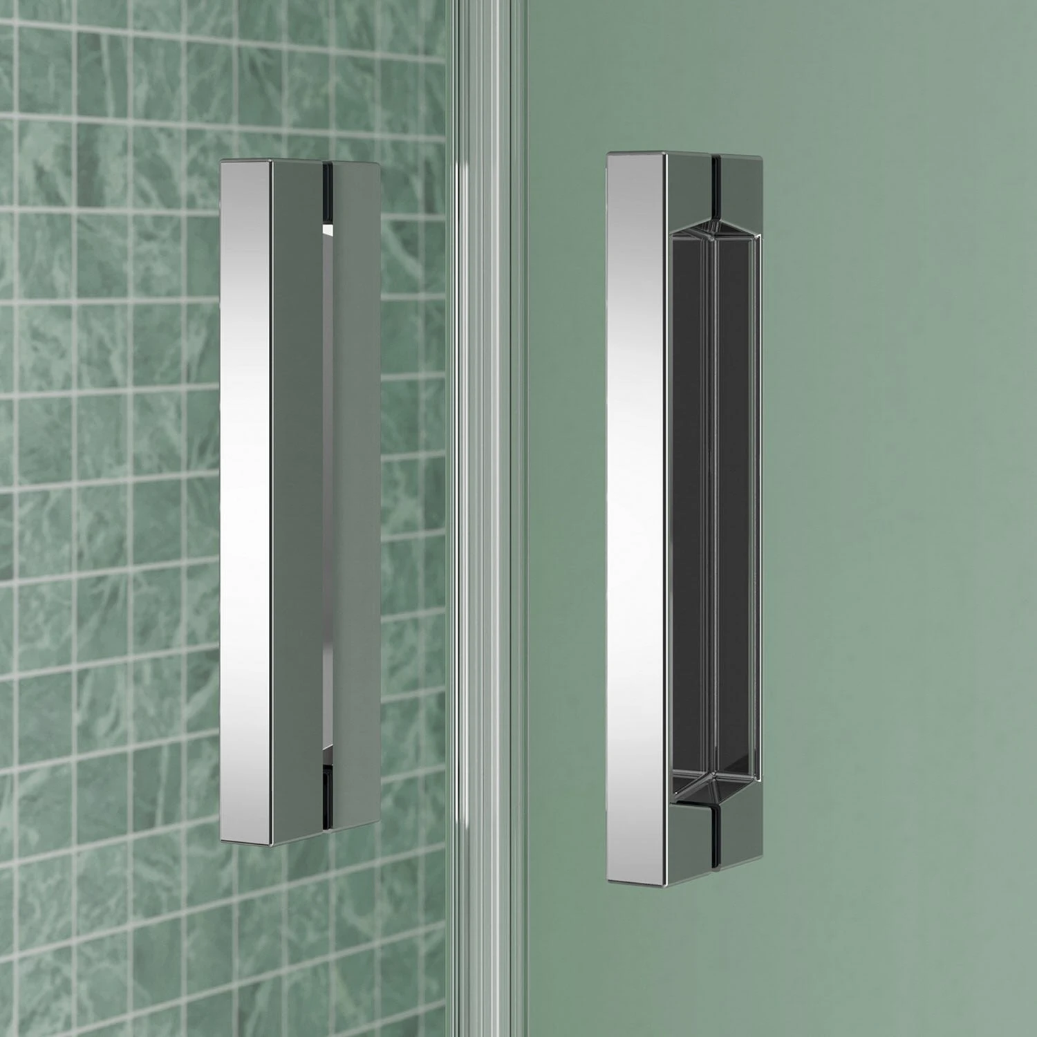 Koralle SL450 Viertelkreis Pendeltür Mit Festteil Rechts, Typ VPFBOS R 80, 80 X 200 Cm, R= 55 Cm, Bodengleich, Mit GlasPlus 5 Koralle SL450 Viertelkreis Pendeltür Mit Festteil Rechts, Typ VPFBOS R 80, 80 X 200 Cm, R= 55 Cm, Bodengleich, Mit GlasPlus – Bild 3