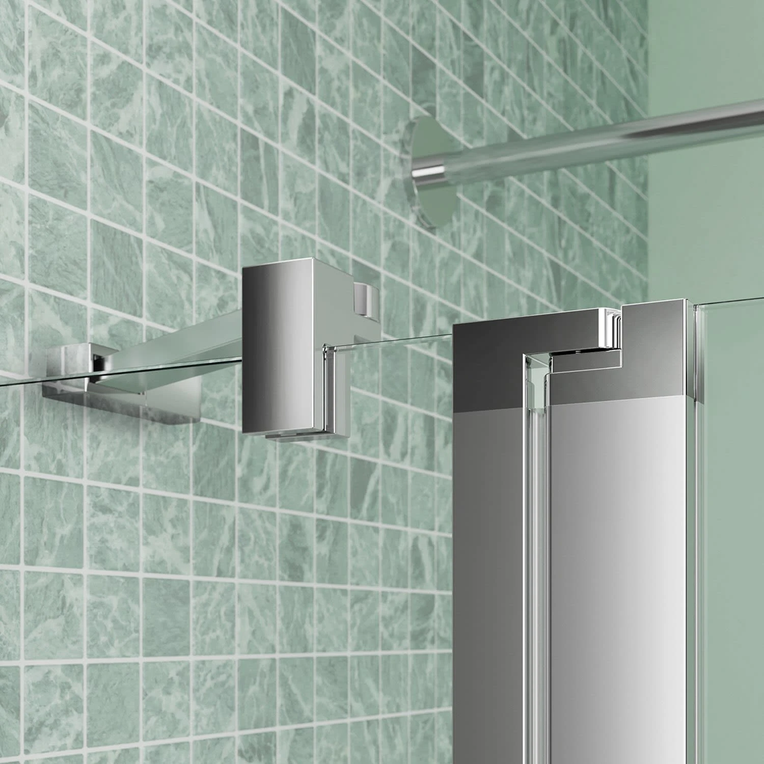 Koralle SL450 Viertelkreis Pendeltür Mit Festteil Rechts, Typ VPFBOS R 80, 80 X 200 Cm, R= 55 Cm, Bodengleich, Mit GlasPlus 7 Koralle SL450 Viertelkreis Pendeltür Mit Festteil Rechts, Typ VPFBOS R 80, 80 X 200 Cm, R= 55 Cm, Bodengleich, Mit GlasPlus – Bild 5