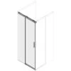 Koralle SL515 Eckdusche Schiebetür Für U-Kombination Typ EDUS2 L, Sondermaß, Anschlag Links