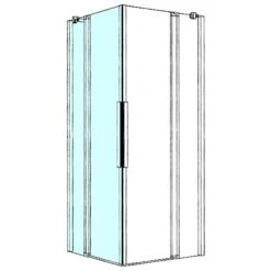 Kronenbach Tube Eckdusche Pendeltür 2-teilig, 90 X 200 Cm, Schenkel Links 10 Kronenbach Tube Eckdusche Pendeltür 2-teilig, 90 X 200 Cm, Schenkel Links -Moderne Duschtüren Verkäufe kronenbach duschabtrennungen tube eckduschen pendeltuer epfs 4027532