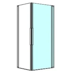 Kronenbach Tube Eckdusche Pendeltür 1-teilig, 80 X 200 Cm, Schenkel Rechts -Moderne Duschtüren Verkäufe kronenbach duschabtrennungen tube eckduschen pendeltuer epws 4027595