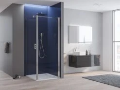 Kronenbach Tube Pendeltür Für Trennwand, 80 X 200 Cm, Anschlag Rechts -Moderne Duschtüren Verkäufe kronenbach duschabtrennungen tube pendeltuer tpwa und 4028009