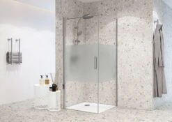 Sturotec 3020 Pendeltür Mit Seitenwand 80 X 80 X 200 Cm Anschlag Links, Mit Nano-Beschichtung