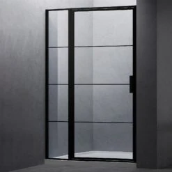 Sturotec 3060 Drehtür Mit Festelement 150 X 200 Cm Für Nische Mit Nano-Beschichtung