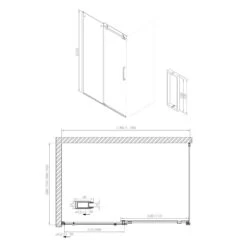 Sturotec 3070 Schiebetür 120 X 200 Cm Zur Kombination Mit Seitenwand Mit Nano-Beschichtung -Moderne Duschtüren Verkäufe sturotec duschkabinen serie 3070 schiebetuer 120 6994773