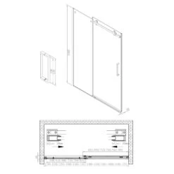 Sturotec 3070 Schiebetür Mit Festelement 150 X 200 Cm Für Nische Mit Nano-Beschichtung 7 Sturotec 3070 Schiebetür Mit Festelement 150 X 200 Cm Für Nische Mit Nano-Beschichtung -Moderne Duschtüren Verkäufe sturotec duschkabinen serie 3070 schiebetuer mit 6994794