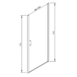 Sturotec 5070 Drehtür Für Nische 90 X 195 Cm Mit Nano-Beschichtung 7 Sturotec 5070 Drehtür Für Nische 90 X 195 Cm Mit Nano-Beschichtung -Moderne Duschtüren Verkäufe sturotec duschkabinen serie 5070 drehtuer nische 7112469