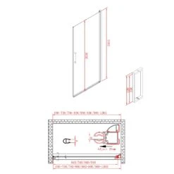 Sturotec 3020 Pendeltür Für Nische 80 X 200 Cm Mit Nano-Beschichtung, Anschlag Rechts 7 Sturotec 3020 Pendeltür Für Nische 80 X 200 Cm Mit Nano-Beschichtung, Anschlag Rechts -Moderne Duschtüren Verkäufe sturotec duschkabinen serie 6060 drehtuer nische 6331657